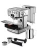 Geek Chef Espresso Machine,20 bar espresso machine with milk frother for latte,cappuccino,Machiato,for home espresso maker,1.8L Water Tank