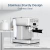 Geek Chef Espresso Machine,20 bar espresso machine with milk frother for latte,cappuccino,Machiato,for home espresso maker,1.8L Water Tank