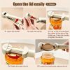 1pc, Jar Opener, Adjustable Bottle Opener For Weak Hands, Non-Slip Can Opener, Fridge Magnet For Senior Arthritis Fits 0.98-3.74inch Lids